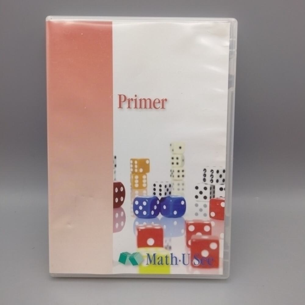 Math U See Primer Level Instru - VERY GOOD